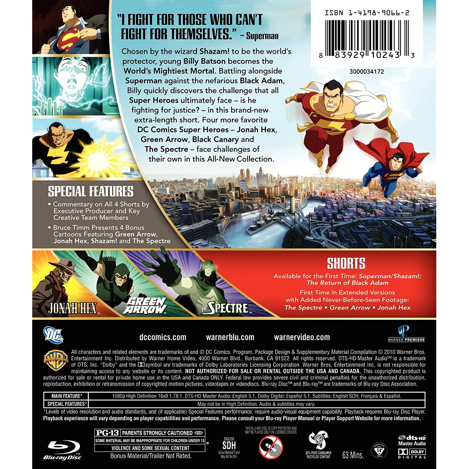 Warner Bros ANIMATION: filmes originais animados da Warner Premier e Warner Home Video: 91tWynxxSIL._AA1500_