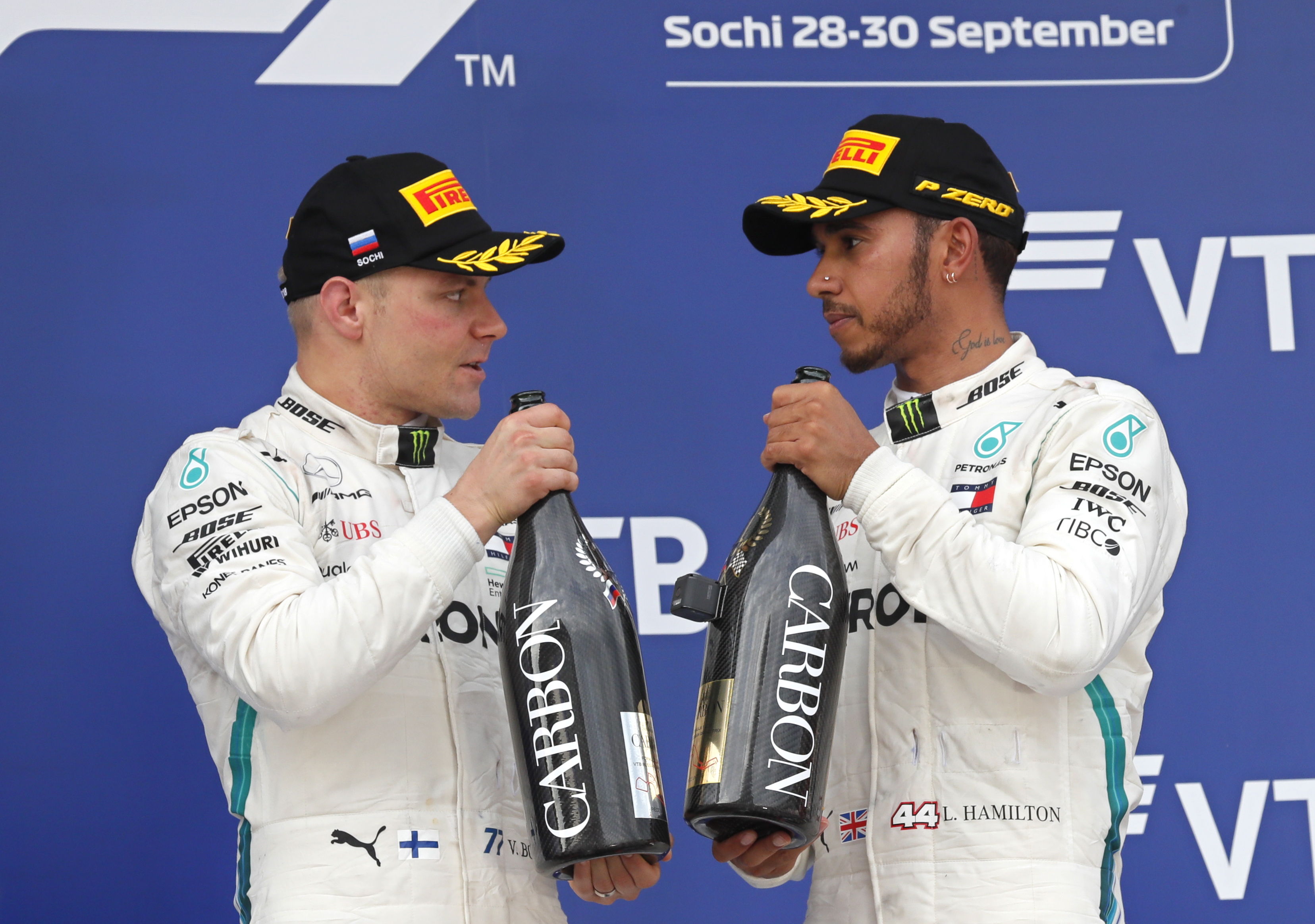 ¿Cuánto mide Valtteri Bottas? - Real height Lewis-Hamilton-gp-rusia-formula-uno-bottas