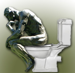 Now that Trump's cornered he will fire Mueller . . . Thinker-Toilet