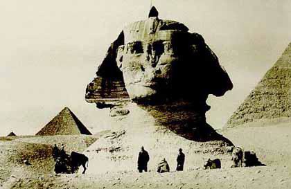 ونطق ابو الهول اخيراً Sphinx-buried-1