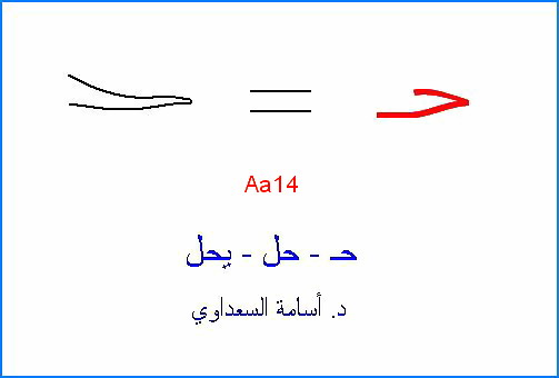 أصول حروف اللغة العربية  H-L