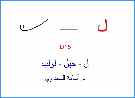أصول حروف اللغة العربية  L