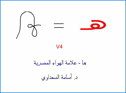 أصول حروف اللغة العربية  H