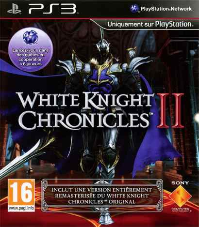 White Knight Chronicles. II: PS3 Jaquettewh