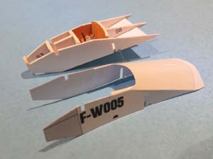 LE NICOLAS CLAUDE NC-2 AQUILON     Maquette Papier au 1/66 6-mise-en-forme-revetement-fuselage