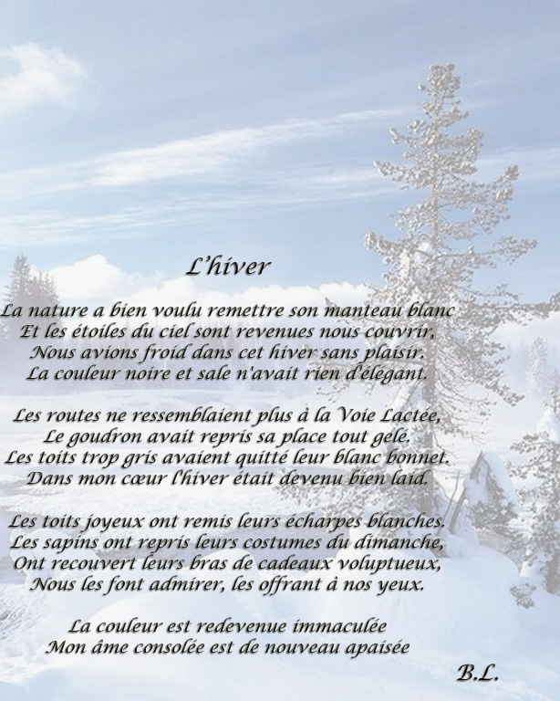 POEME - Poème "L'hiver" (auteur inconnu) de la part de Josiane 4dwfUP5ajKR9CiOs26ZlISkjjmk