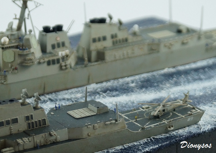 [TRUMPETER & DRAGON] Destroyers US, manœuvres dans le Pacifique ... 1/700ème Réf 83412 & 7044 Diorama-Dionysos-4