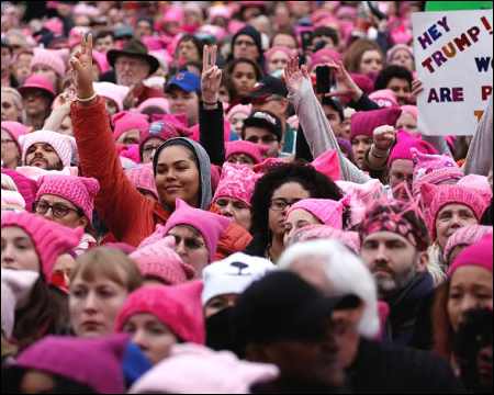 Hundreds of thousands of women protest against Trump Hundreds-of-thousands-of-women-protest-against-Trump-in-Washington-Jan-21-2017-Reuters