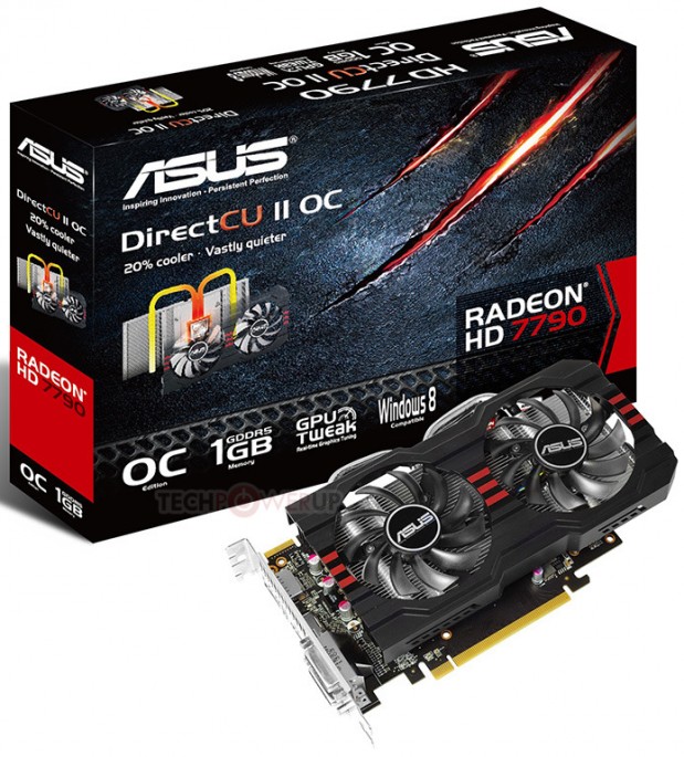 Gráficas Radeon HD 7790 según marca Asus-EAH7790-DirectCU-II-619x685