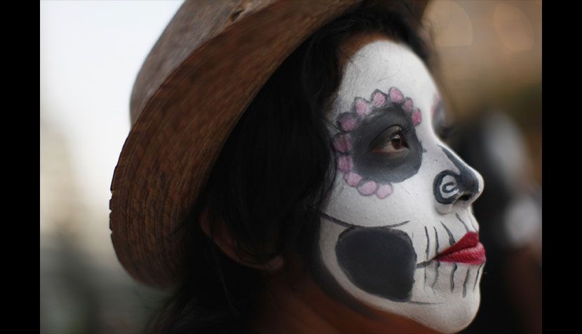 Con motivo del Día de Muertos, marchan Zombies por calles de México, Brasil y Venezuela 413524