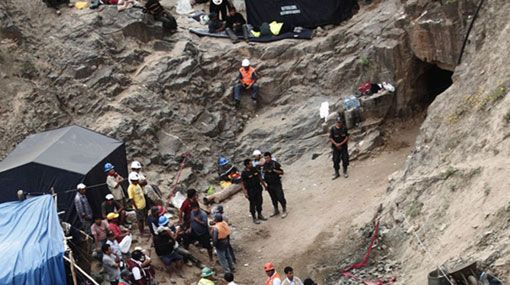 Rescatistas a 3 metros de liberar a mineros atrapados en Ica, Perú 463179