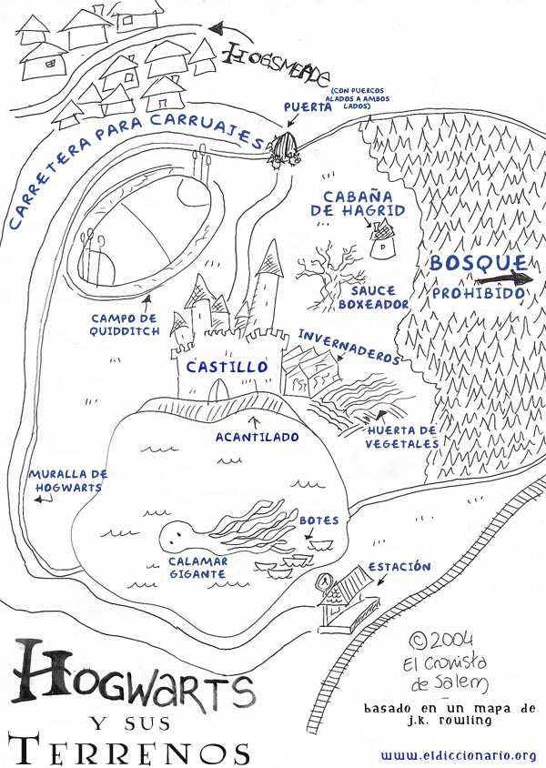 Los inicios de Hogwarts Mapa.hogwarts1