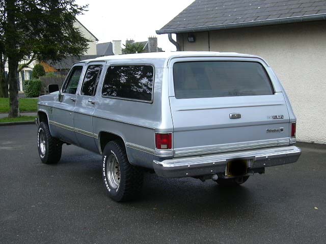 Chevrolet Suburban K20 DE 1985  Suburban8