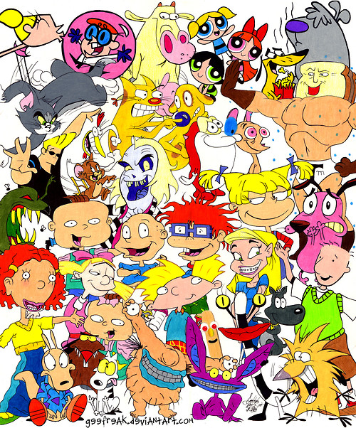 ¿Cuales son tus caricaturas mas queridas? 90s-nickelodeon-cartoon-characters