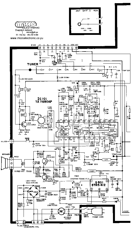  Daewoo Chassis C41M Daewoo_dmq1422_chassis_c41m_sch.pdf_1