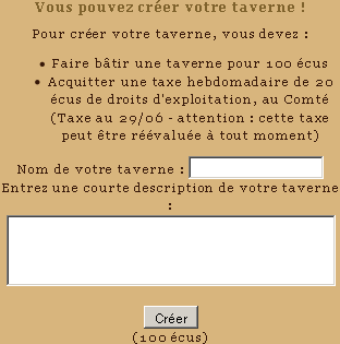 Les tavernes Creation_Taverne