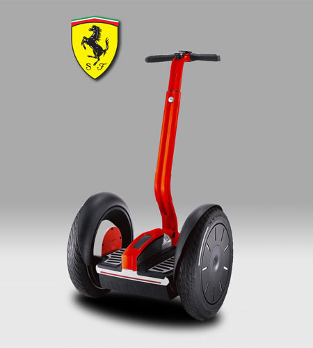 Car launches 2010 Ferrari_segway