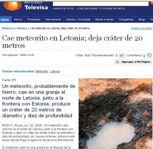 VIRAL: LOS FABRICANTES DE FALSOS MISTERIOS  Noticias-del-falso-meteorito-1-300x293