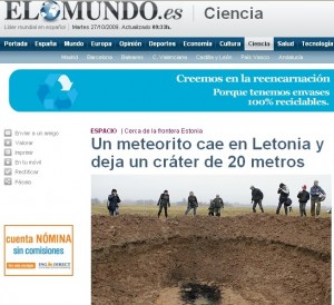 VIRAL: LOS FABRICANTES DE FALSOS MISTERIOS  Noticias-del-falso-meteorito-2-300x274