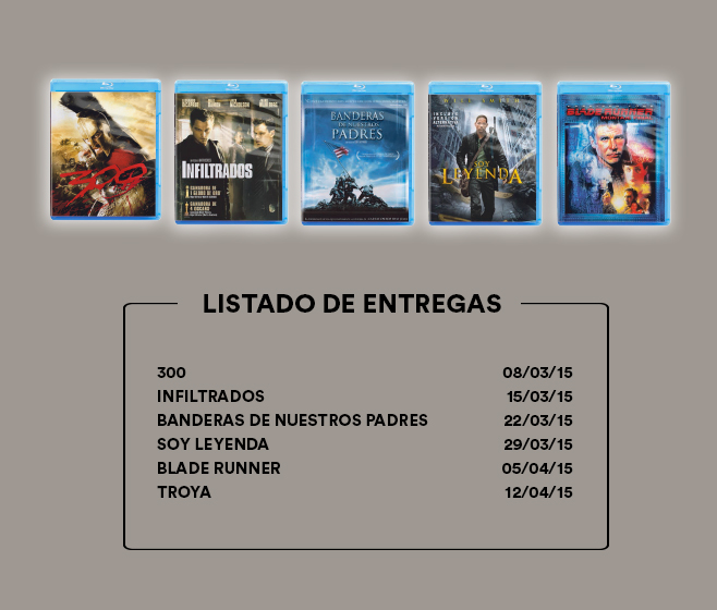 Cine en Blu Ray con El País Fondo-listado