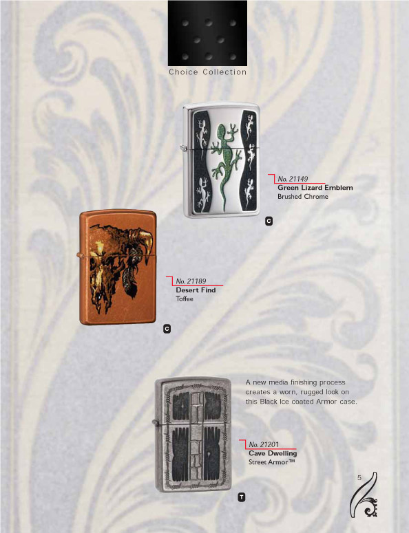 CATALOGUE - Catalogue ZIPPO 2006/07 Choice (version américaine) 05zippo2006_07choice