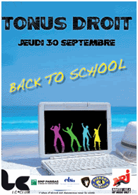 Tonus Droit Back to School le Jeudi 30 Septembre Img21