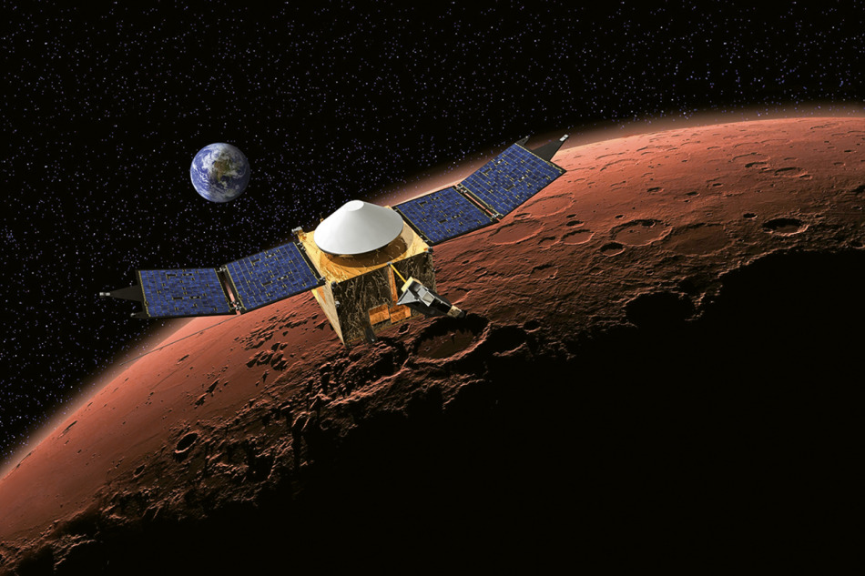 Llega a Marte el explorador Maven de la NASA Maven-e1411379632423