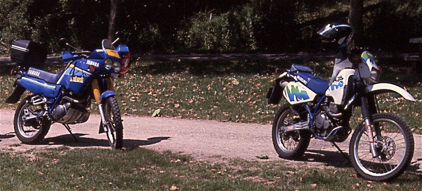 Présentation de mes 2 roues Tenere1