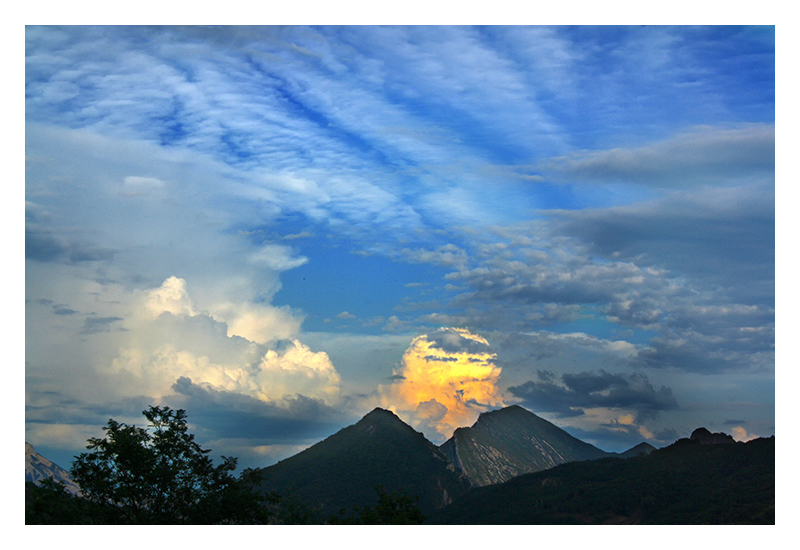 Ciel et montagne  Daidzou