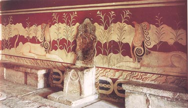 0.2 Les palais mycniens Knossos_king_thronem