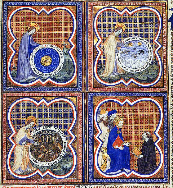 [Manuscrit de Voynich] Iconographie reconnaissable : f68v et le "cosmos d'Oresme" Brus_BR_9094_f1det