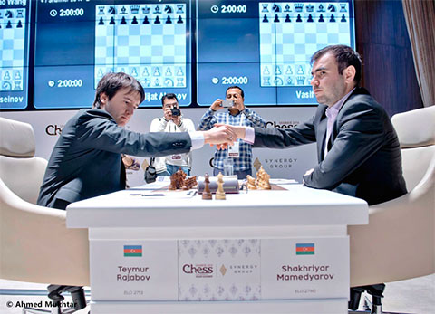 Memorial Gashimov R2: Carlsen sigue brillando Radjabovmamedyarov01