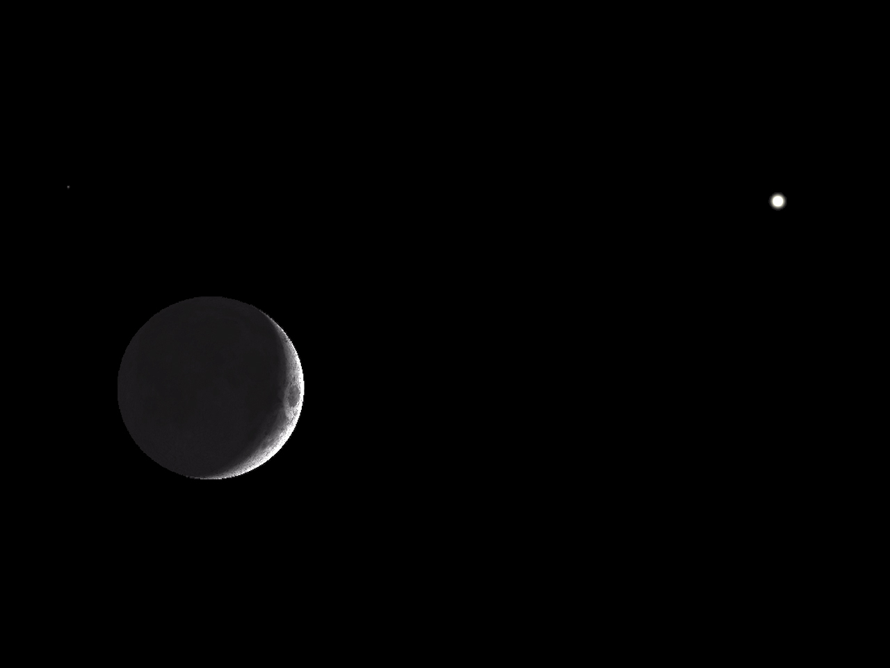 Dramatic pairing of moon with Venus after sunset September 8 Moon_Venus_9-8-2013_Stellarium