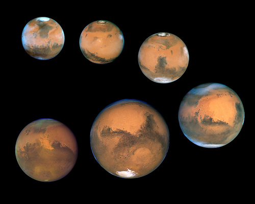 Guía Cielo nocturno 07 2014 Mars-hubble