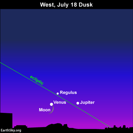 الهدة : 3 يوليو 2015 و بالمعني هجوم إسرائيل علي مفاعلات نؤوي الإيران 2015-june-3-moon-venus-jupiter-regulus