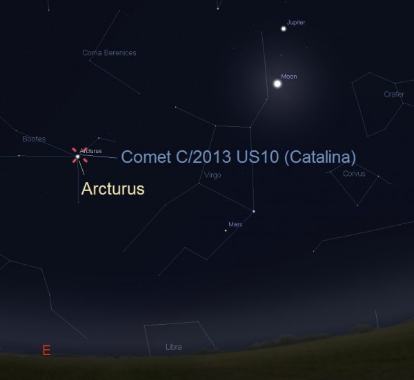 Try for Comet Catalina this weekend CometCatalinaJan12016-From-2amToSunriseVeryCloseToArcturus-e1447082126941