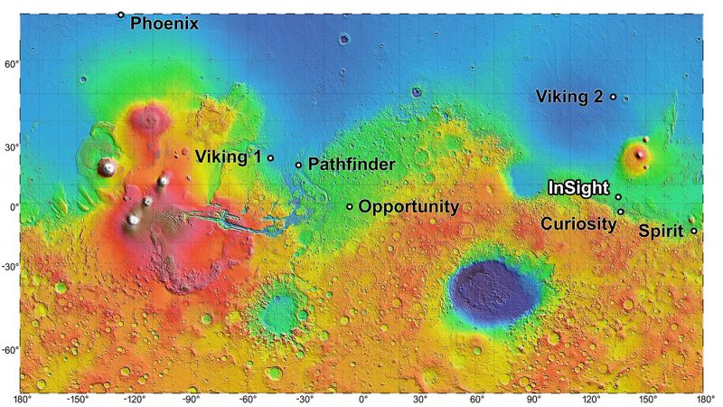 NASA Insight landing on Mars November 26 Insight-mars-landing-site-map-e1541515282613