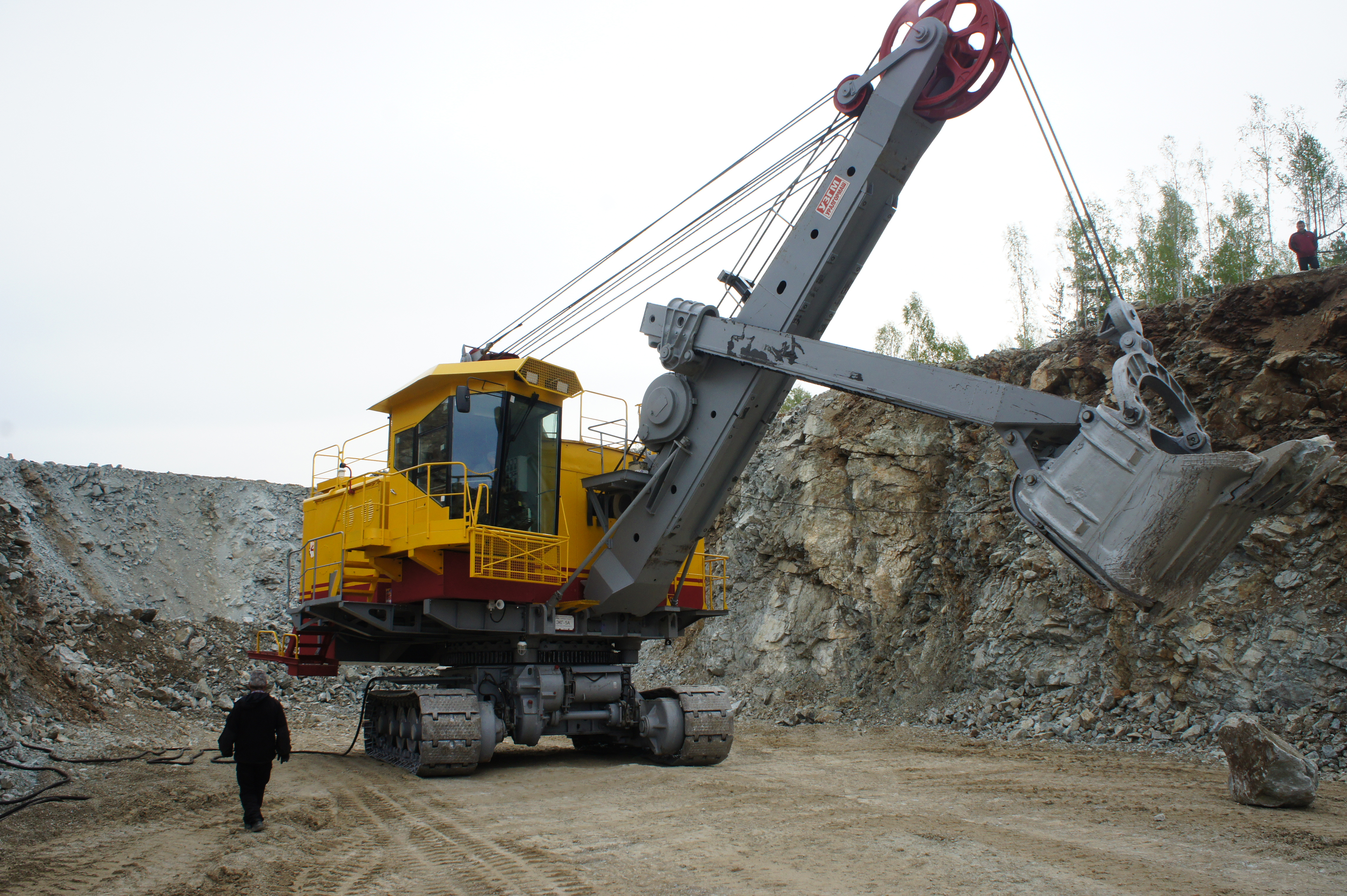 Excavator EkG escavatore da miniera DSC08305