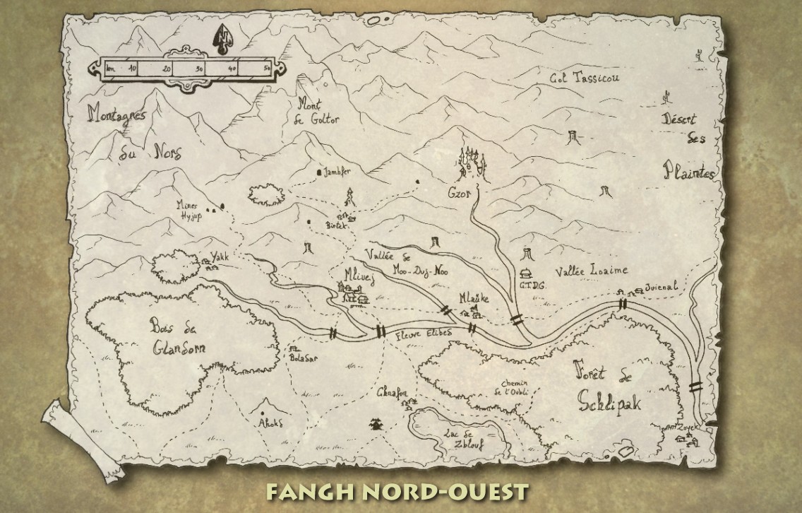 La Map Fangh-nordouest