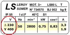 VII) GENERATEUR ET MOTEUR A COURANT ALTERNATIF(moteur universel non compris) 230-400v-1