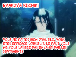 Quel perso de Bleach tes vous Byakuya