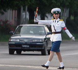 ARCHIVE of WEB STORIES/FEATURES about the PYONGYANG TRAFFIC LADIES  2011092700933_0