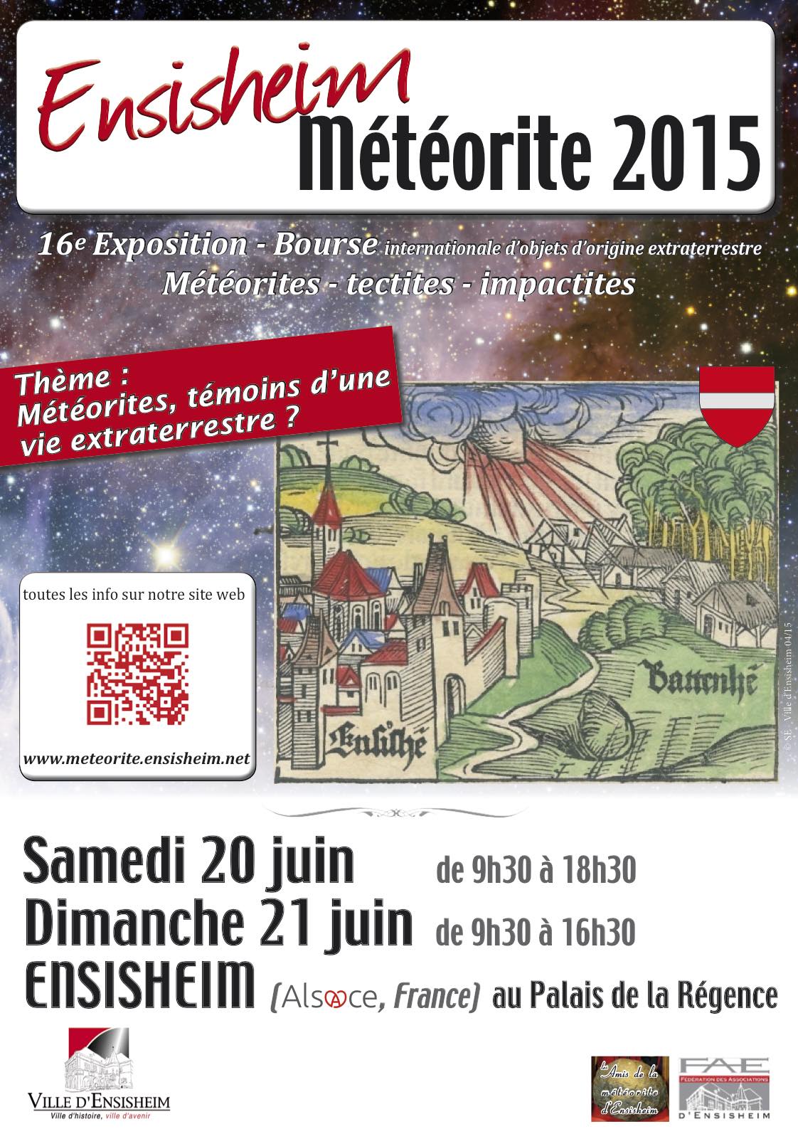 Expo Ensisheim 2015 Meteorite2015