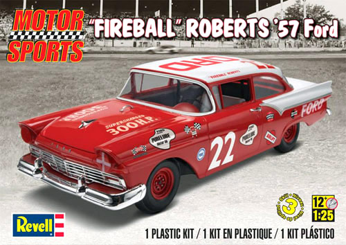  Ford 57 nascar Fireball Roberts terminée  Revell-fireball-roberts-22-nascar-1957-ford-2-door-sedan-early-august-8