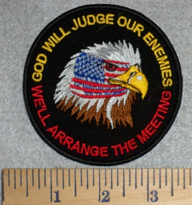 Atentado en Bruselas - Página 2 God-will-judge-our-enemies-we-ll-arrange-the-meeting-american-eagle-round-embroidery-patch-4