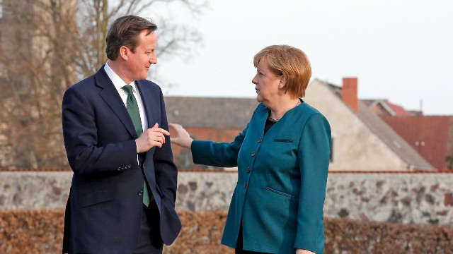Cameron viaja a Alemania para limar asperezas con Merkel sobre la UE 1365781783_190588_1365792392_noticia_fotograma