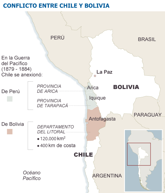  La Corte Internacional de Justicia sentencia a favor de Chile en la demanda interpuesta por Bolivia en busca de una salida al mar. 1366795126_636025_1366836278_sumario_normal