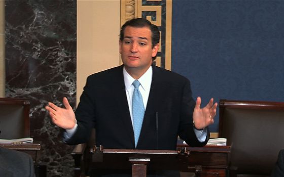 Ted Cruz, pas 22 horas hablando para boicotear el Obamacare y al fin voto' con los democratas 1380072024_998764_1380072414_noticia_normal