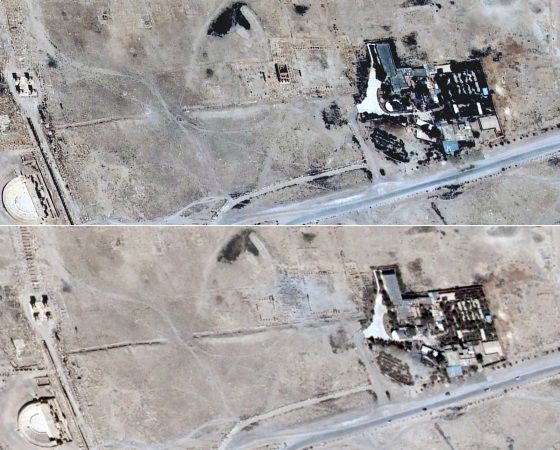 Imágenes por satélite confirman la destrucción del templo de 1440797497_736763_1440797713_noticia_normal