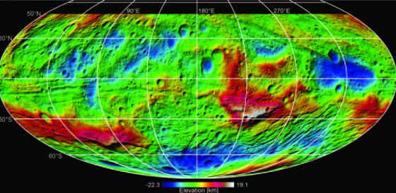 El gran asteroide Vesta parece un pequeño planeta 1336679062_926521_1336679230_noticia_normal